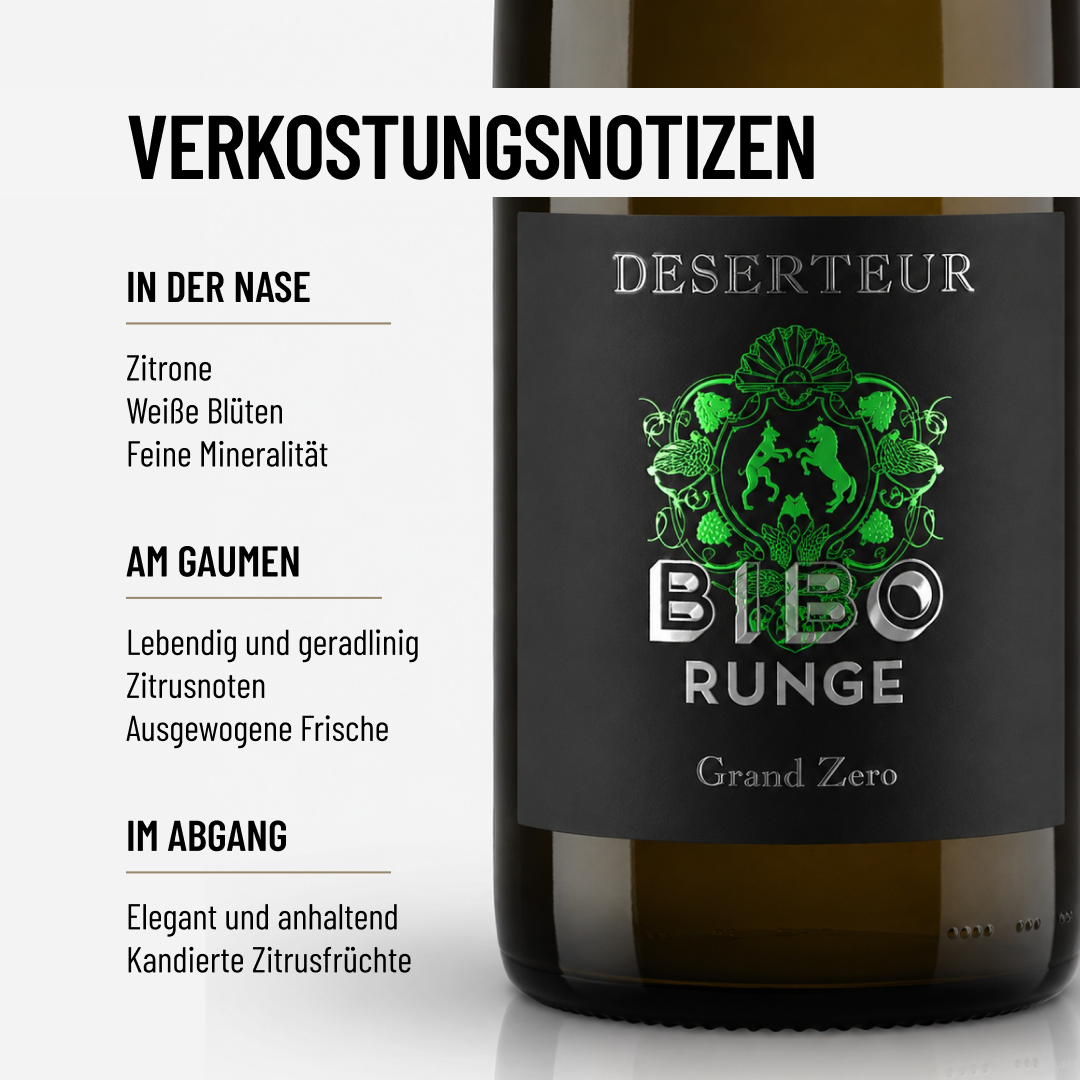 DESERTEUR GRAND ZERO RIESLING