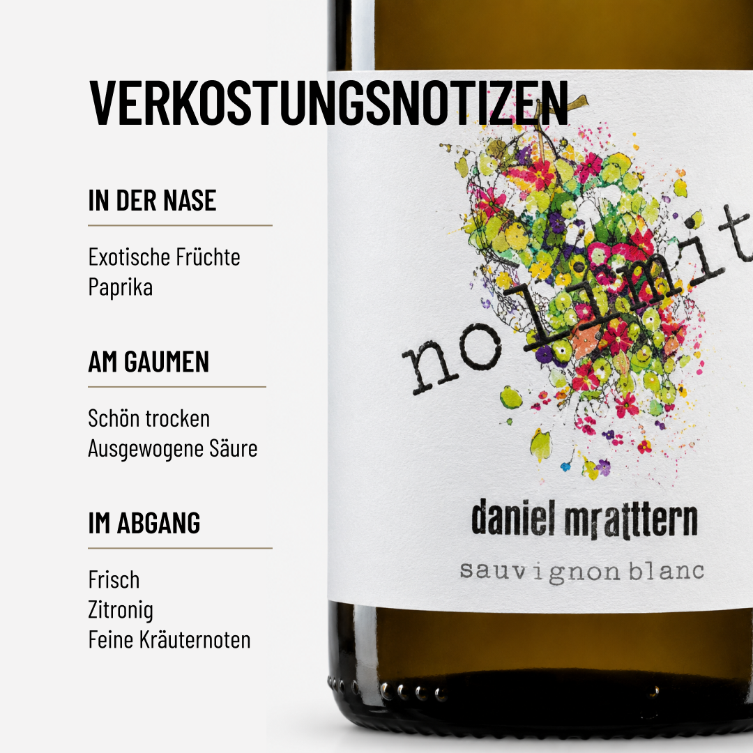 NOLIMIT SAUVIGNON BLANC: Brandneuer trockener Sauvignon Blanc von Daniel Mattern