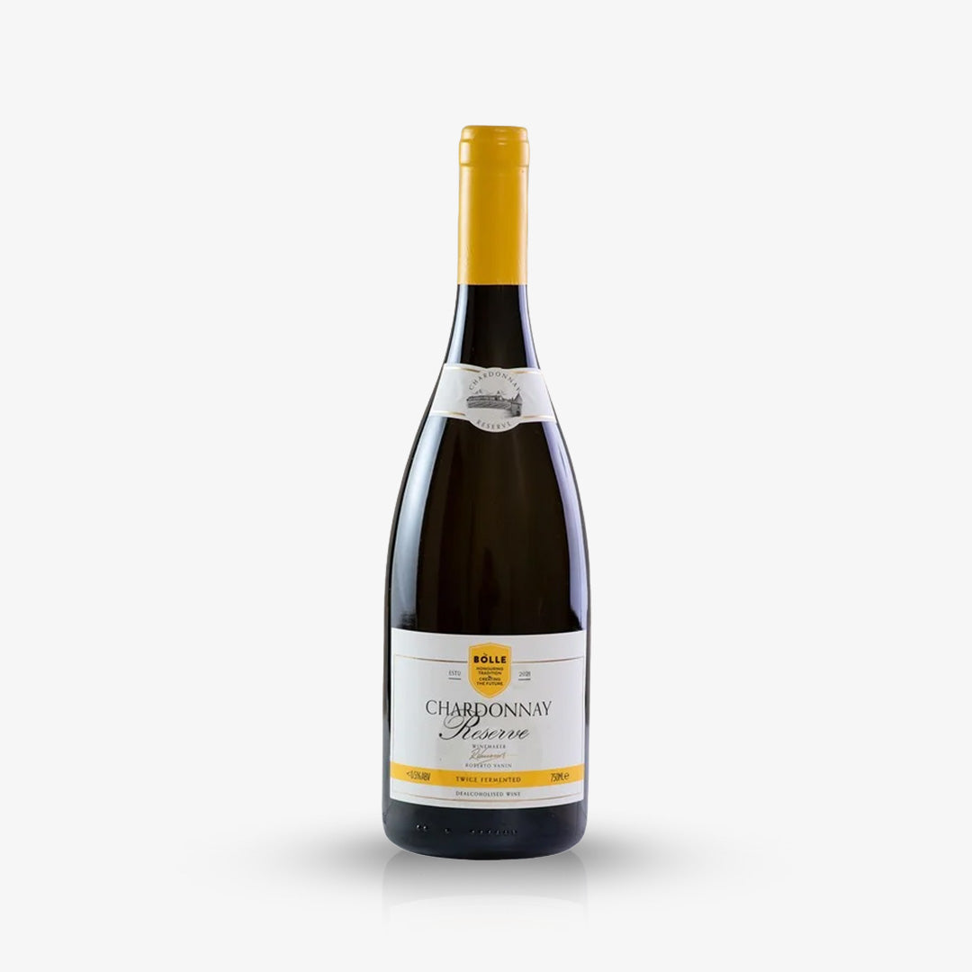 BOLLE CHARDONNAY RESERVE: Alkoholfreier Weißwein, vollmundig und großzügig.