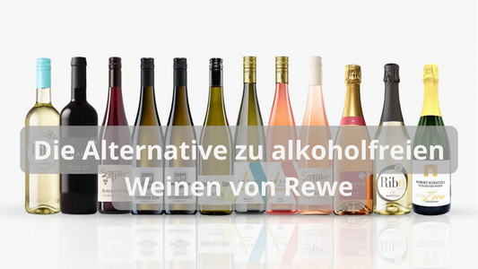 Alkoholfreier Wein bei Rewe