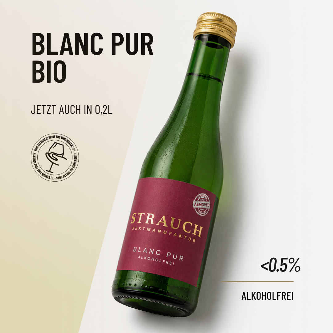 BLANC PUR BIO: Jetzt auch in 0,2L