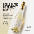 BOLLE BLANC DE BLANCS 0,375: Elegant und raffiniert, mit feiner Frucht und lebendiger Perlage.