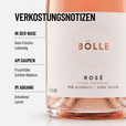 BOLLE ROSÉ SPARKLING 0,375: Fein perlender Rosé mit Aromen von roten Früchten.