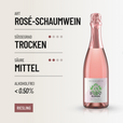 DESERTEUR SPARKLING ROSÉ : lecker, schön und trocken aus dem Hause BIBO RUNGE