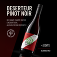 DESERTEUR PINOT NOIR:  der ganze Charme dieser einzigartigen, alkoholfreien Rebsorte!