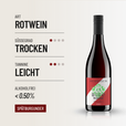 DESERTEUR PINOT NOIR:  der ganze Charme dieser einzigartigen, alkoholfreien Rebsorte!
