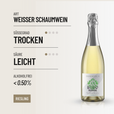 DESERTEUR SPARKLING RIESLING : prickelnder alkoholfreier Genuss