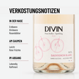 DIVIN SPARKLING BLUSH: feine Perlage mit Rosa-Schimmer und 0,0 % Alkohol