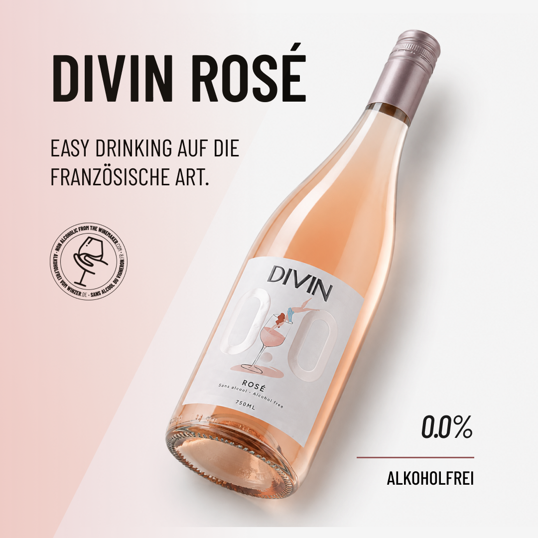 DIVIN ROSÉ: Easy Drinking auf die französische Art.