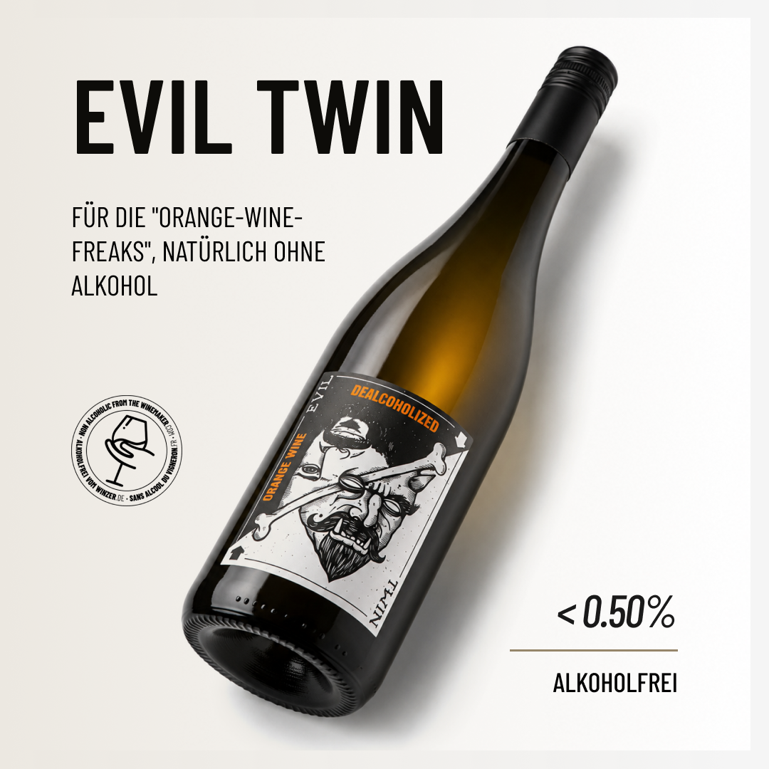 EVIL TWIN : für die "Orange-Wine-Freaks", natürlich ohne Alkohol