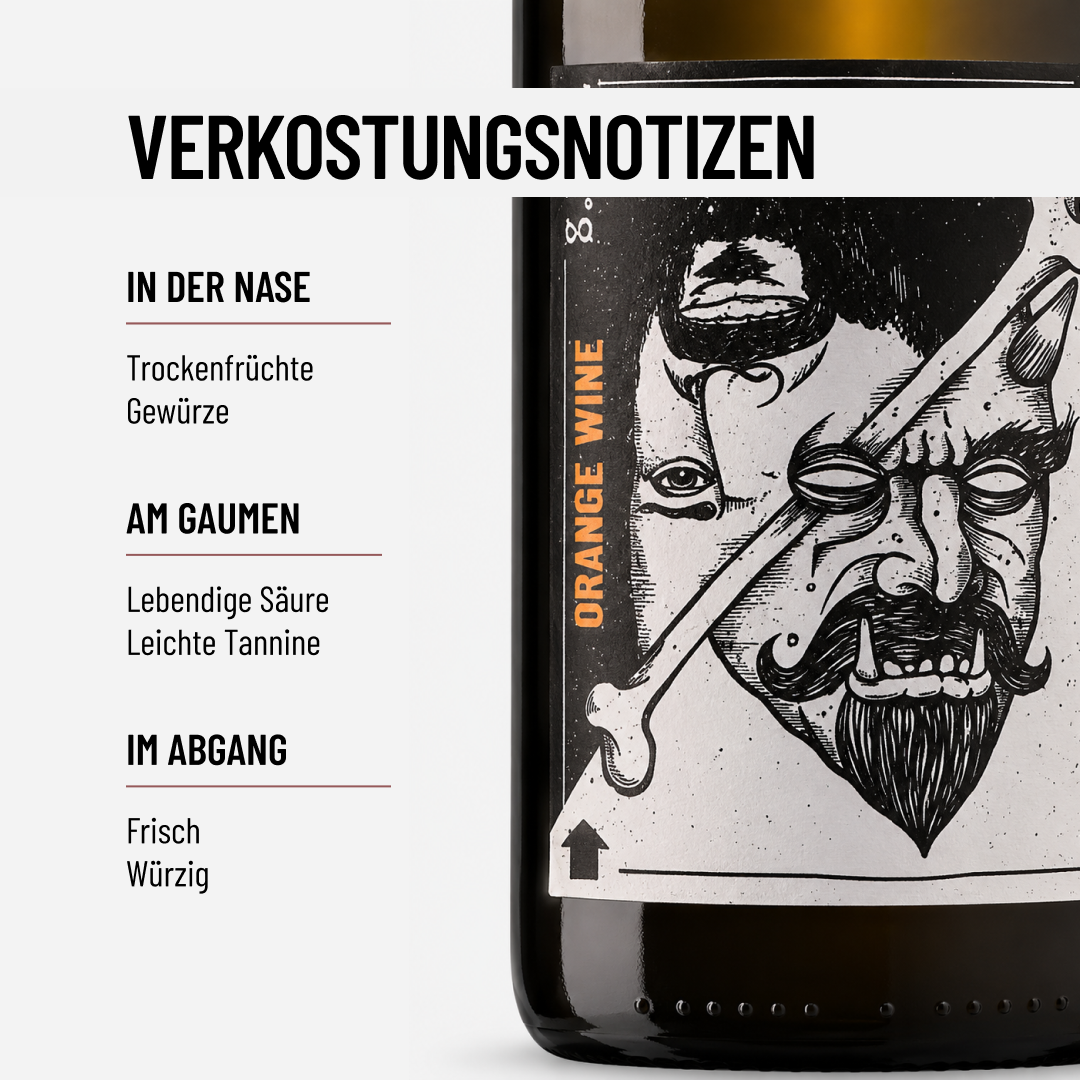 EVIL TWIN : für die "Orange-Wine-Freaks", natürlich ohne Alkohol