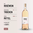 FRENCH PARADOX MALBEC ROSÉ: frischer Rosé aus dem Südwesten Frankreichs.