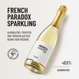 FRENCH PARADOX SPARKLING: alkoholfrei, fruchtig und trocken aus der Heimat von Frédéric