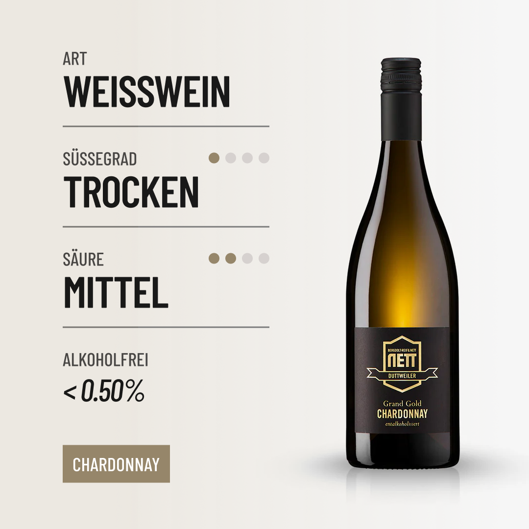 GRAND GOLD CHARDONNAY: die Wartezeit hat sich gelohnt!