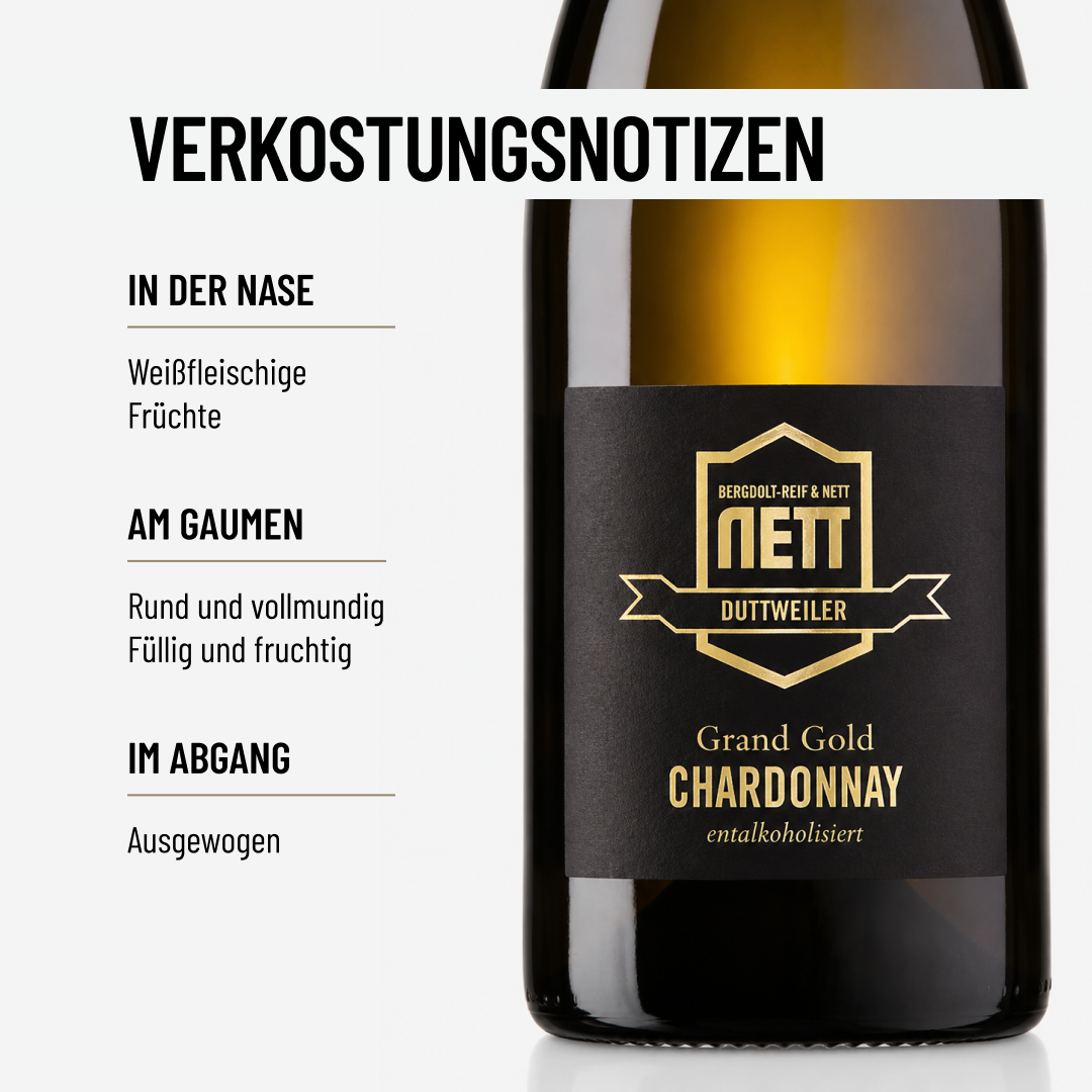 GRAND GOLD CHARDONNAY: die Wartezeit hat sich gelohnt!