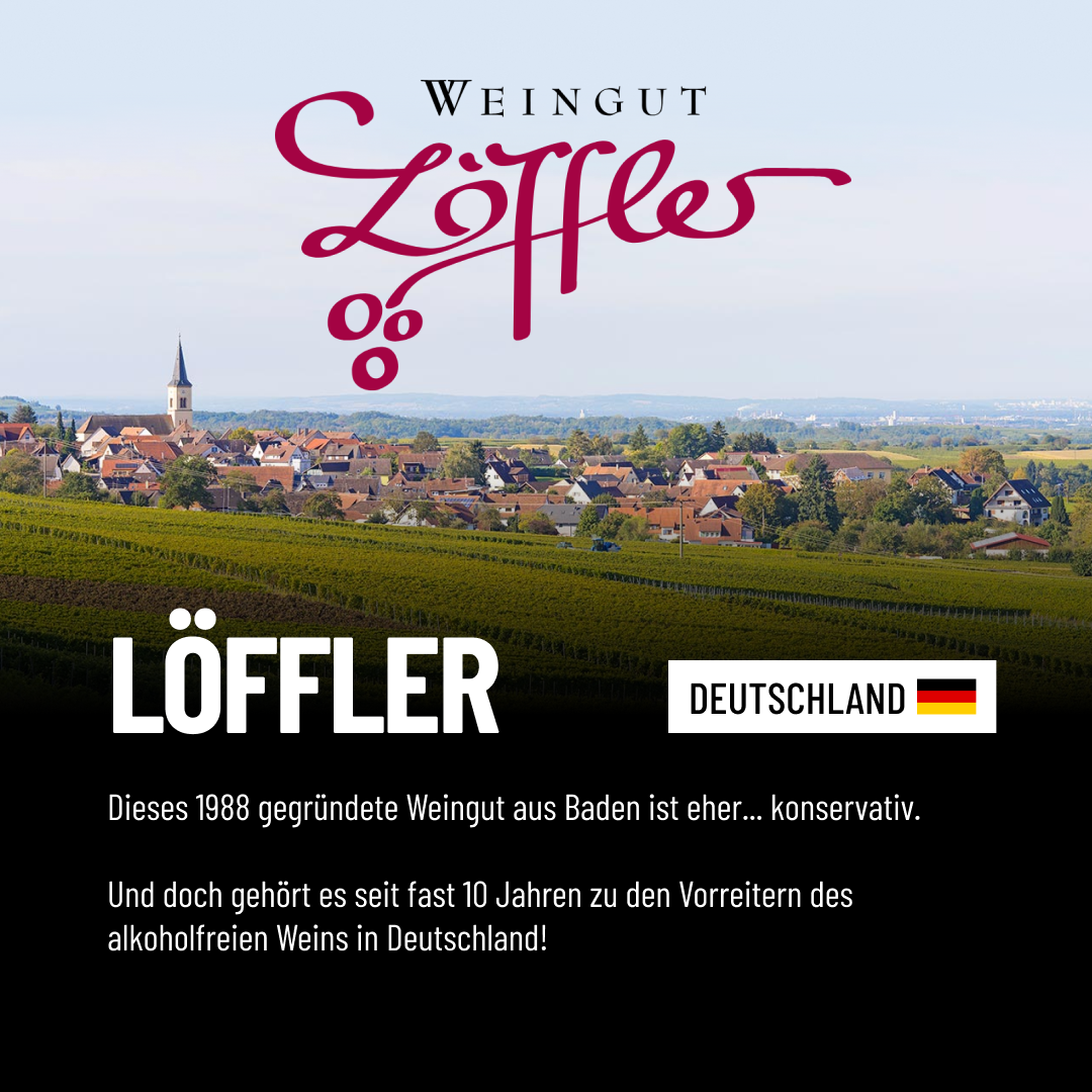 NULL ALKOHOL ROT: alkoholfreier Spätburgunder Rotwein von Löffler