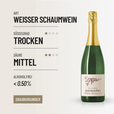 NULL ALKOHOL BLANC DE BLANC: Alkoholfrei, spritzig und frisch vom Weingut Löffler.