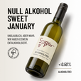 NULL ALKOHOL SWEET JANUARY: unglaublich aber wahr. Wir haben Eiswein entalkoholisiert.