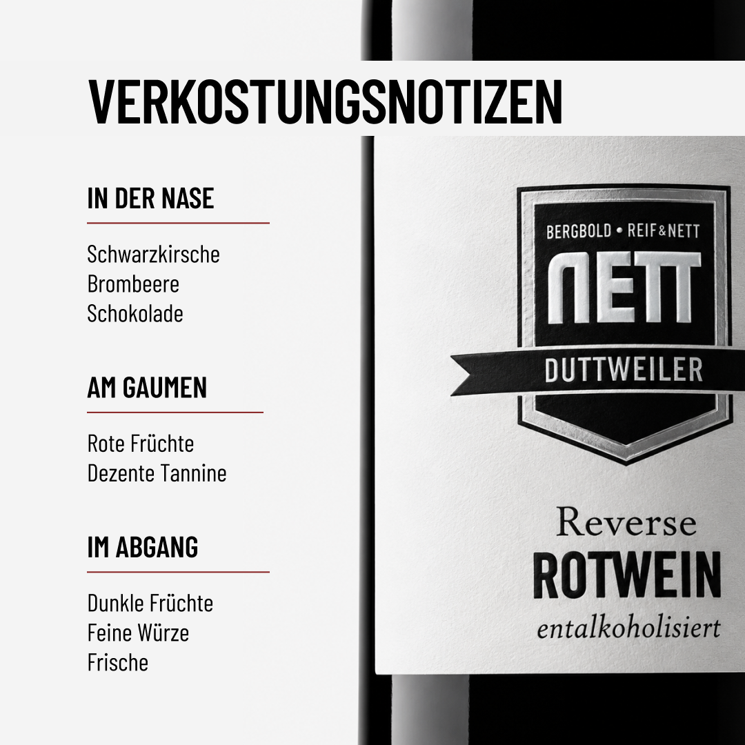 REVERSE ROT: der fruchtige und trockene Rotwein aus dem Haus Bergdolt-Reif und Nett