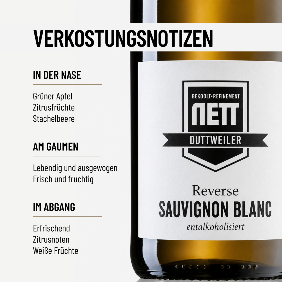 REVERSE SAUVIGNON BLANC: Trockener Sauvignon von Bergdolt-Nett