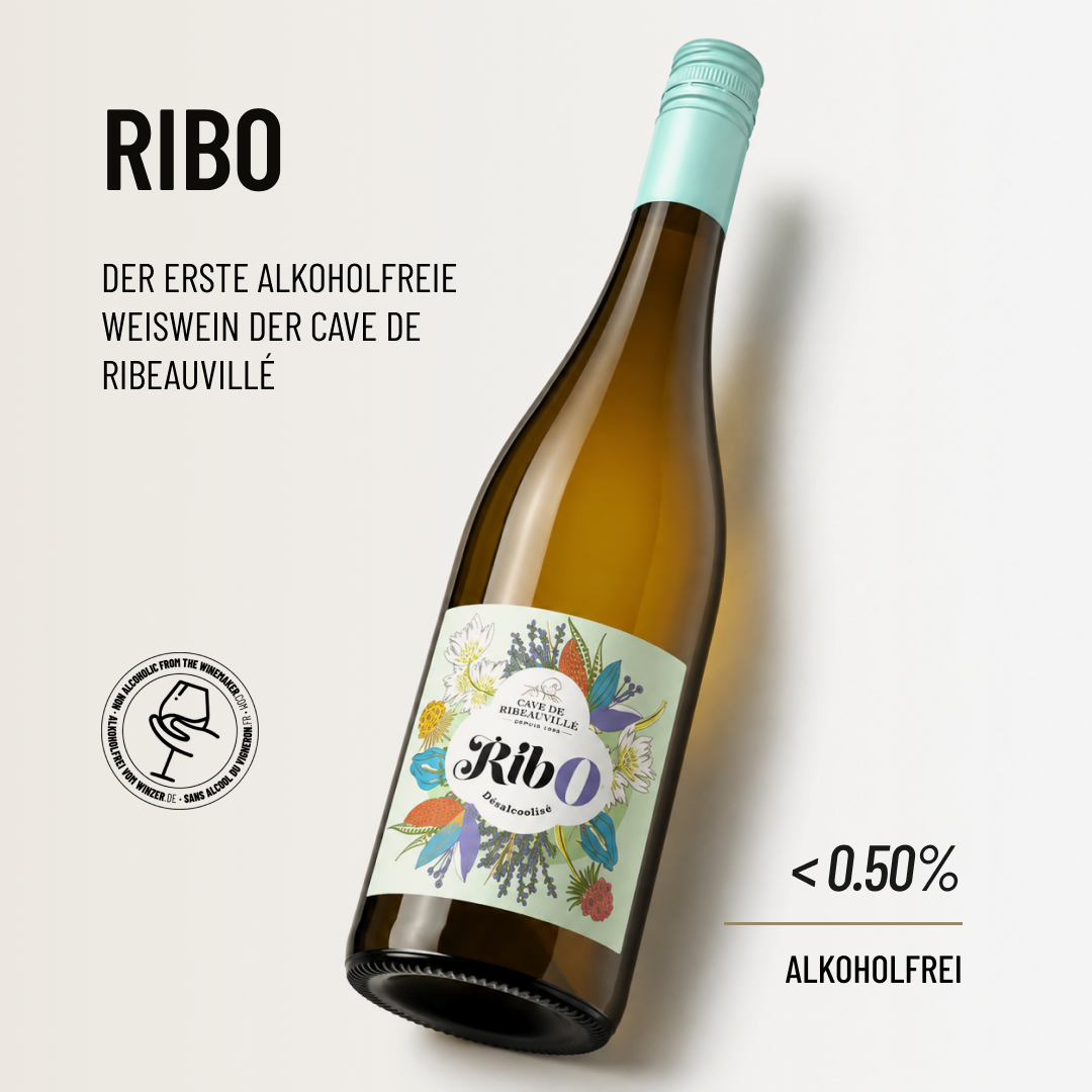 RIB0: Der erste alkoholfreie Weißwein der Cave de Ribeauvillé