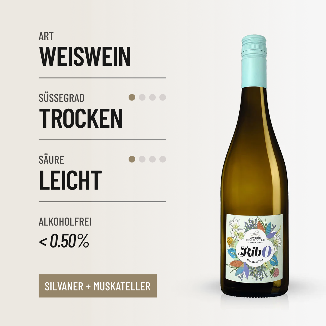 RIB0: Der erste alkoholfreie Weißwein der Cave de Ribeauvillé