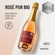 ROSÉ PUR BIO: auch im Rosé ab sofort in 0,2 L erhältlich