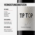 TIP TOP ROUGE: Merlot & Cabernet, die typische Cuvée ohne Alkohol.