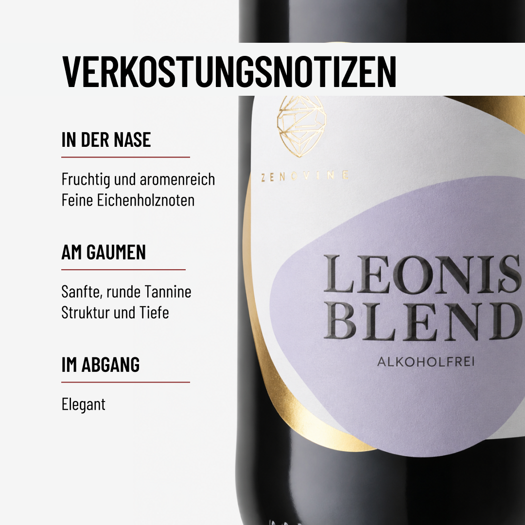 ZERONIMO LEONIS BLEND: kommt der beste alkoholfreie Rotwein aus Österreich?