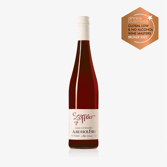 NULL ALKOHOL ROT: alkoholfreier Spätburgunder Rotwein von Löffler