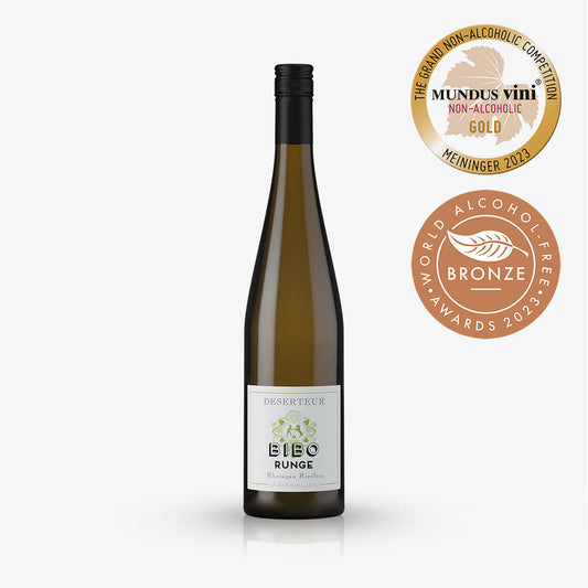 DESERTEUR RIESLING: alkoholfreier Spitzenwein von BIBO RUNGE