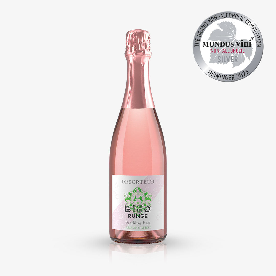 DESERTEUR SPARKLING ROSÉ : lecker, schön und trocken aus dem Hause BIBO RUNGE