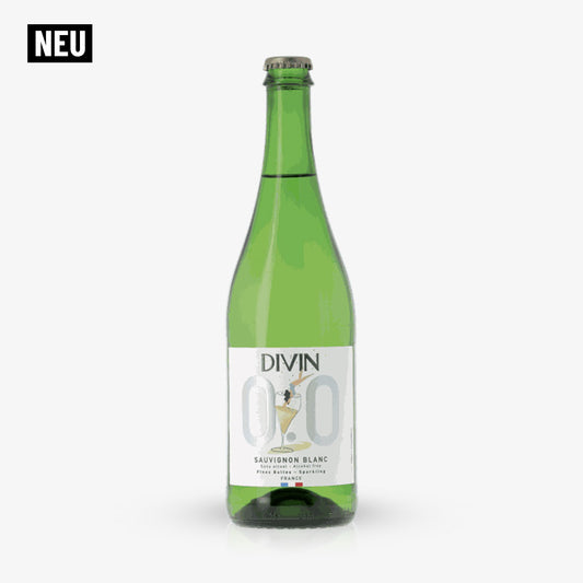 DIVIN SPARKLING: moderner Sauvignon Blanc aus der Loire mit 0,0%.