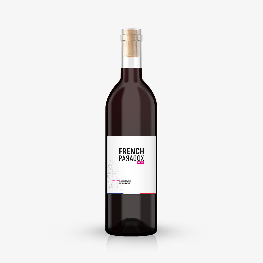 FRENCH PARADOX MALBEC: Alkoholfrei aus dem Südwesten Frankreichs. Limitierte Auflage.