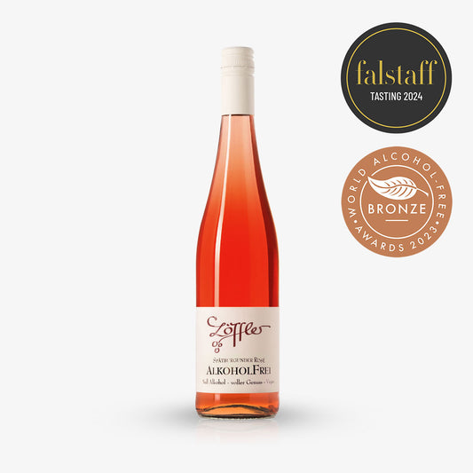 NULL ALKOHOL ROSÉ: Alkoholfreier Spätburgunder (Pinot Noir) Rosé von Löffler