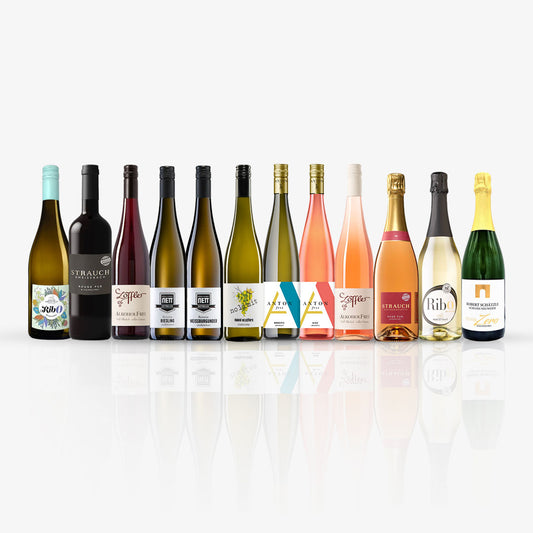 MEGA CLASS: Das vielleicht breiteste alkoholfreie Probierpaket des Weinmarktes