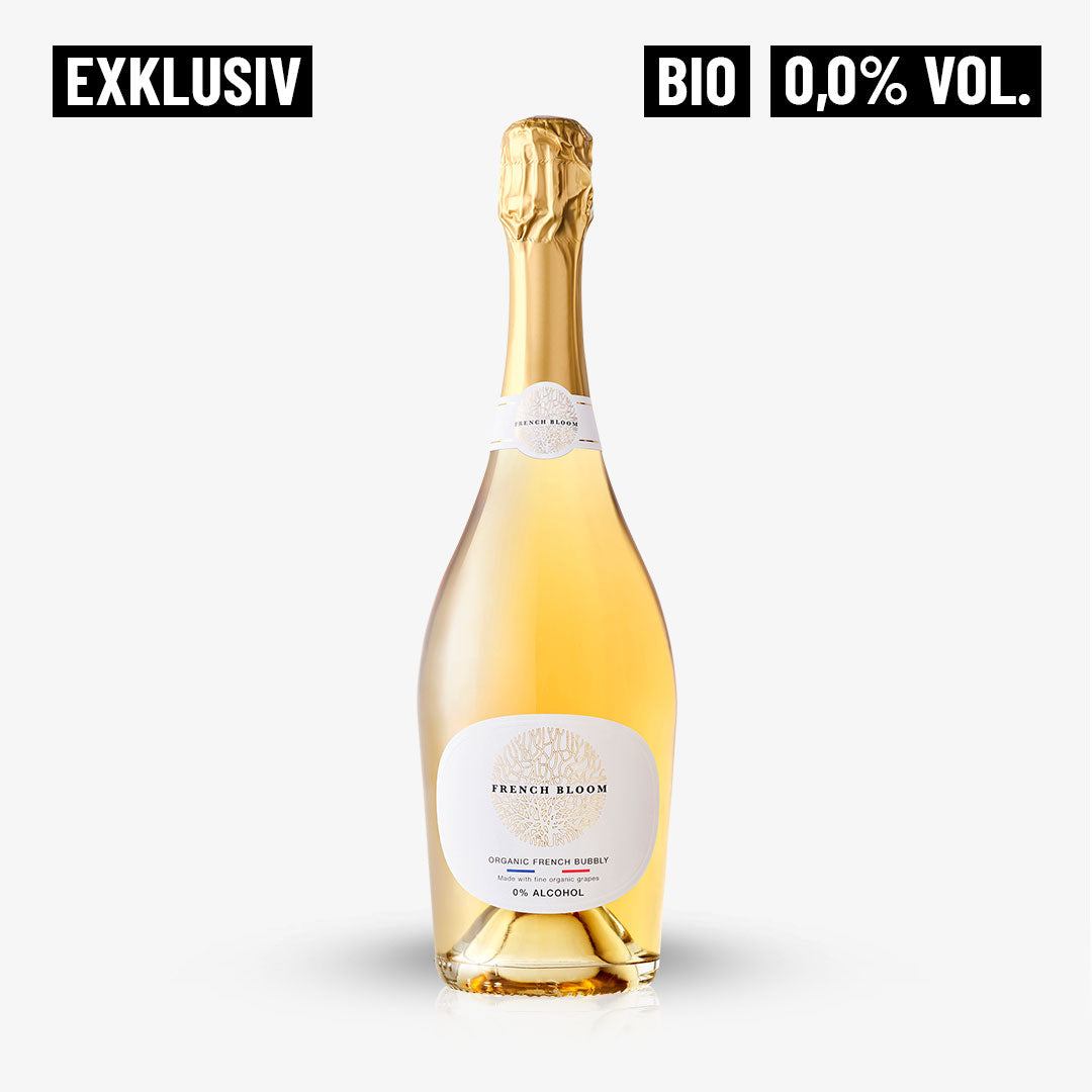 French Bloom Blanc, Bio und 0.0%