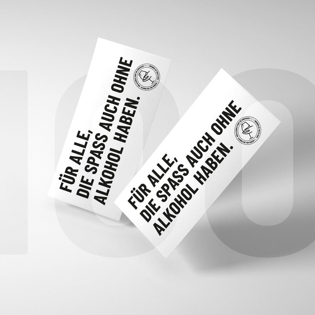 Gutschein Karte 100€ "Für alle, die Spass auch ohne Alkohol haben"